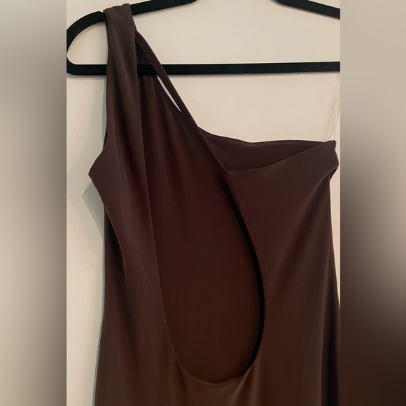 One shoulder maxi dress Sz S - Picture 7 of 8